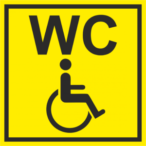 Знак «Туалет для инвалидов»_07724
